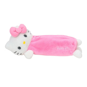 Hello Kitty Plush Pal Pencil Case (Side Pose) Stationery Japan Original