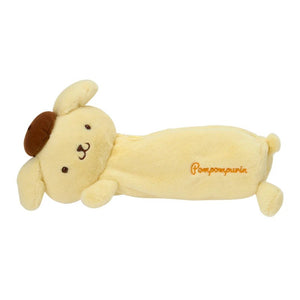 Pompompurin Plush Pal Pencil Case (Side Pose) Stationery Japan Original