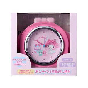 My Melody Snooze-n-Stop Talking Alarm Clock Home Goods Japan Original
