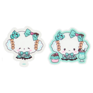Sanrio Characters 22-pc Mini Sticker Pack (Chocolate Mint Series) Stationery Japan Original
