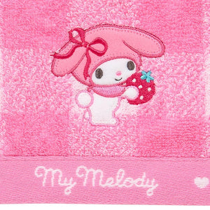 My Melody Gingham Imabari Bath Towel Home Goods Japan Original