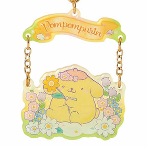Pompompurin Acrylic Keychain (Everyone is the Star Series) Accessory Japan Original