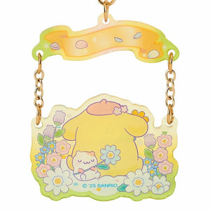 Pompompurin Acrylic Keychain (Everyone is the Star Series) Accessory Japan Original