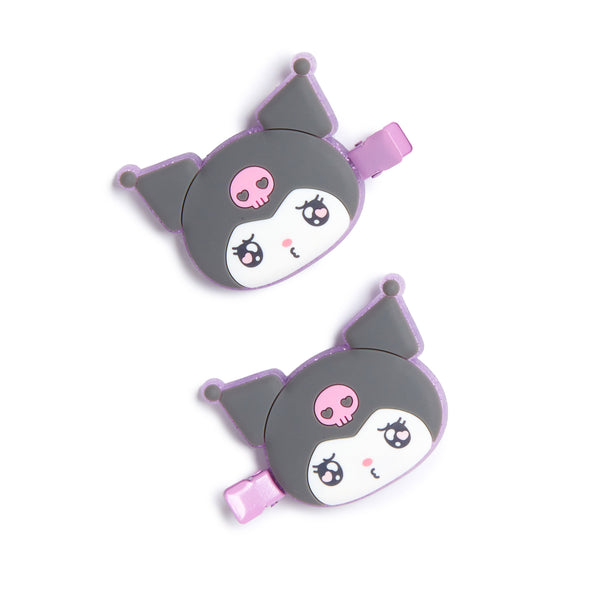 Kuromi Hair Clips (Emo Kyun Series)
