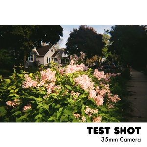 **LEAVE OFF*** Hello Kitty & Mimmy Plaid 35mm Camera Electronic RETROSPEKT