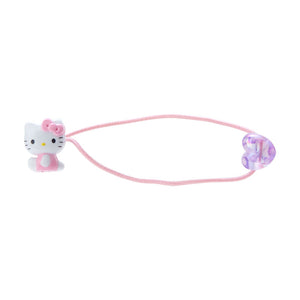 Hello Kitty Holo Heart Pink Hair Tie Accessory Japan Original   