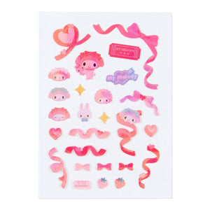 My Melody Holographic Kawaii Stickers Stationery Japan Original   