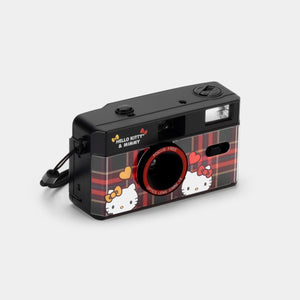 **LEAVE OFF*** Hello Kitty & Mimmy Plaid 35mm Camera Electronic RETROSPEKT
