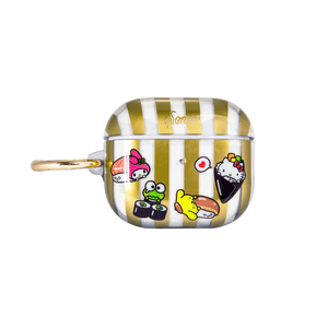 Hello Kitty and Friends x Sonix Sushi AirPods Case (Gen 2/ Gen 3/ Pro) Accessory BySonix Inc. GOLD GEN 3