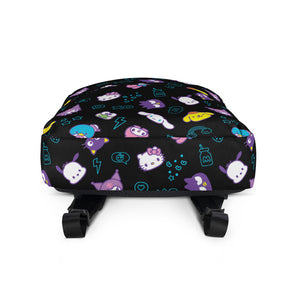 Hello Kitty and Friends Electric Doodle All-over Print Backpack Backpacks Printful