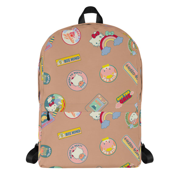 hard shell backpack hello kitty Hello Kitty Adventure Camp All-Over Print Backpack