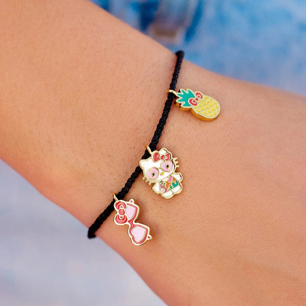 Hello kitty lovers must bangle and charms #fyp #sanrio #hellokitty