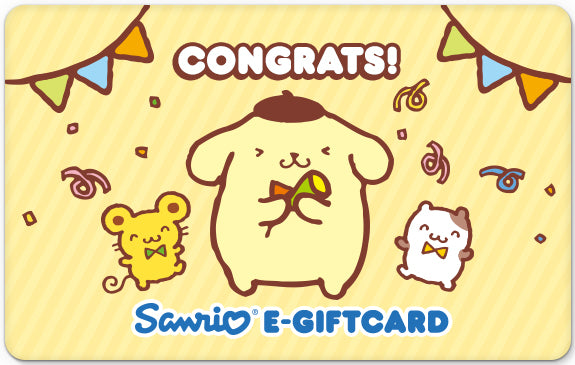 Sanrio Online Congratulations! e-Gift Card Gift Cards Sanrio $25.00  
