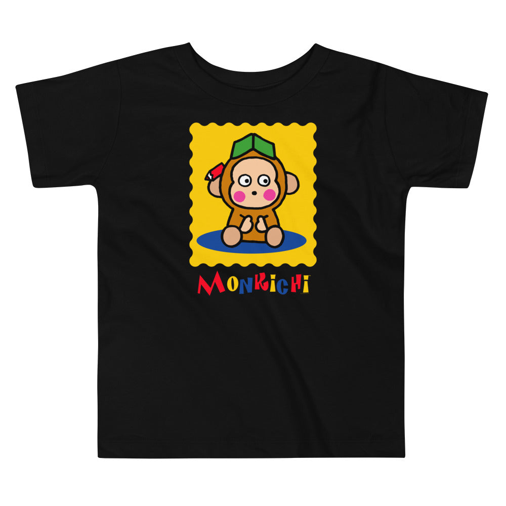 Toddler Monkichi Primary Logo T-Shirt Apparel Printful 2T  