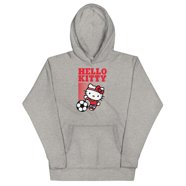Sweat à Capuche Hello Kitty Classique Bio Coupe Boxy – 100% Coton Bio Officiel