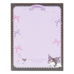 Kuromi Deluxe Letter Set Stationery Japan Original