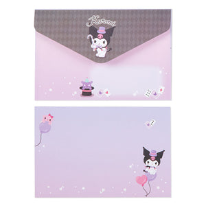 Kuromi Deluxe Letter Set Stationery Japan Original