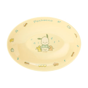 Pochacco Oval Melamine Plate Home Goods Japan Original   
