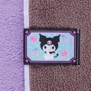 Kuromi Compact Reversible Bath Towel Home Goods Japan Original