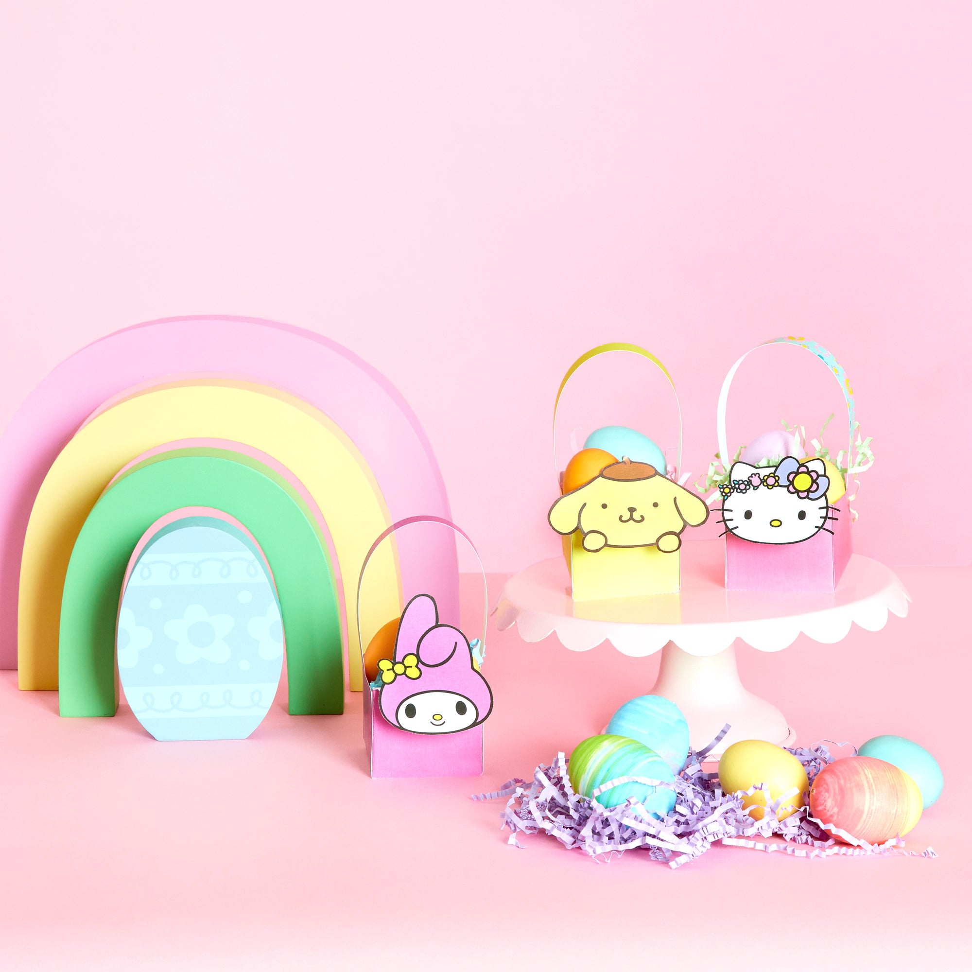Hello Kitty and Friends Mini Easter Baskets
