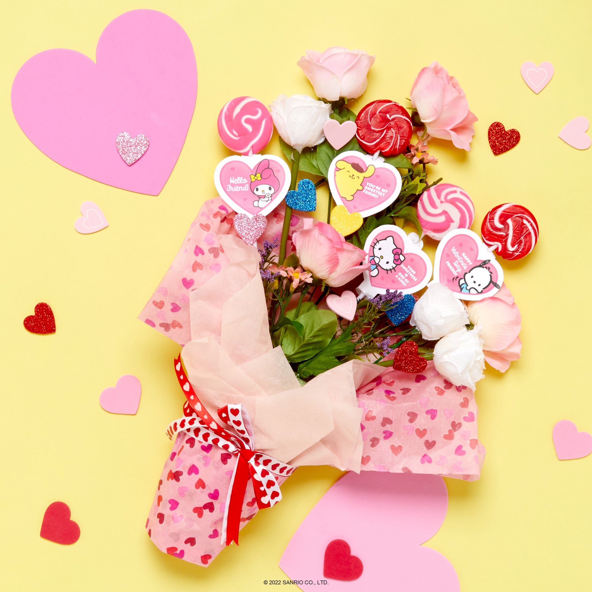 Hello Kitty and Friends Candy Gram Bouquet