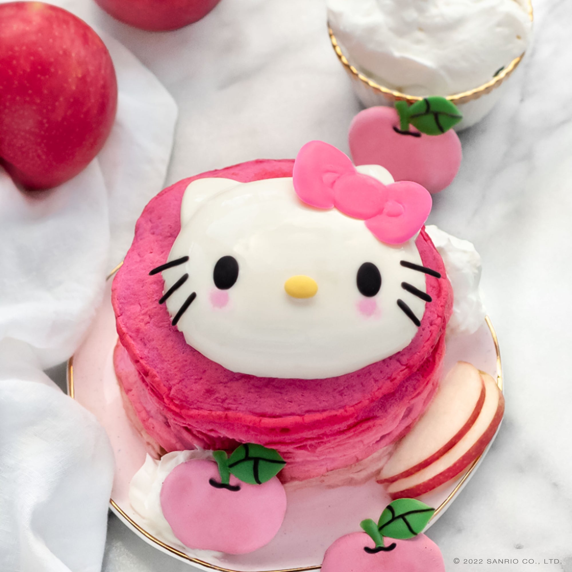 Happy National Pancake Day from Hello Kitty