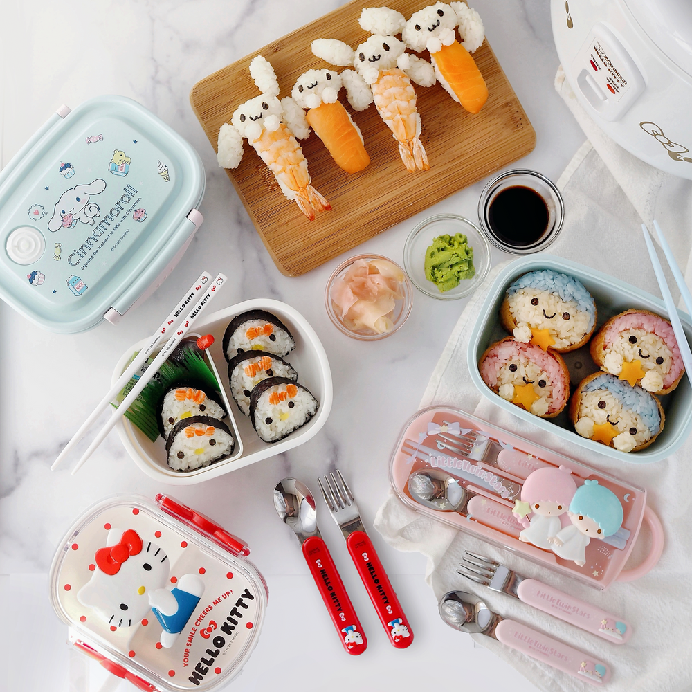 Cutesy Cartoon Lunch Boxes : sanrio bento boxes