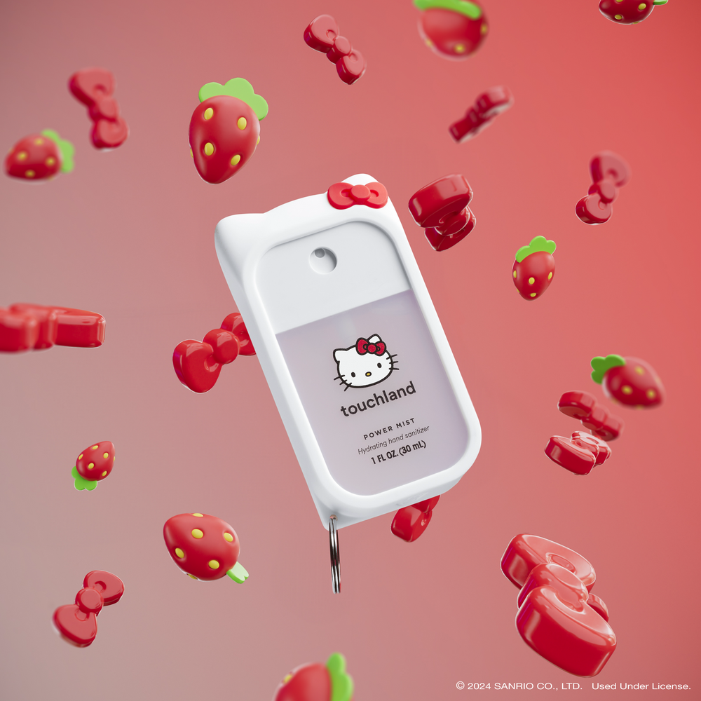Hello Kitty x Touchland Power Mist Hand Sanitizer (Berry Bliss) Beauty Touchland LLC   