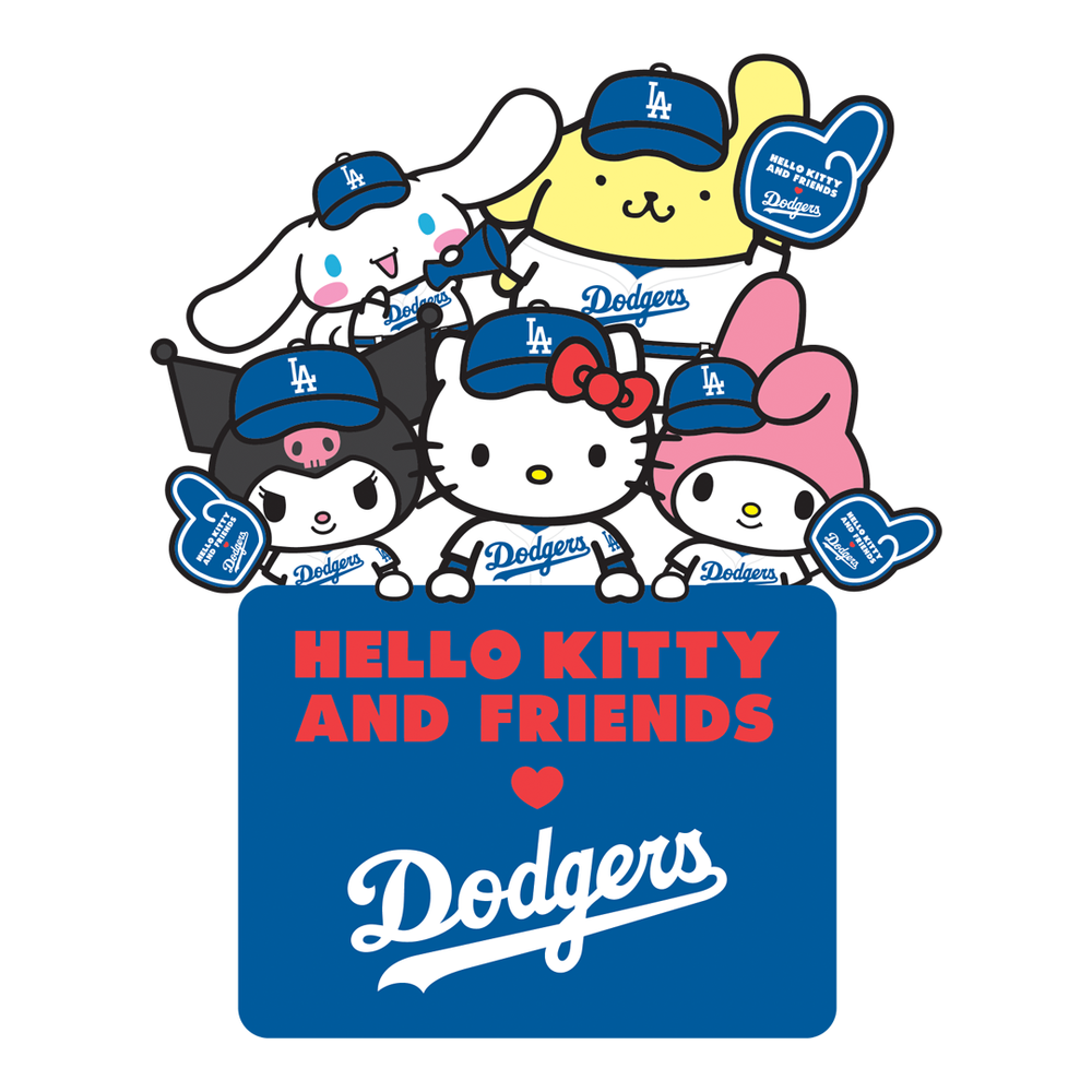 Hello Kitty x The Los Angeles Dodgers