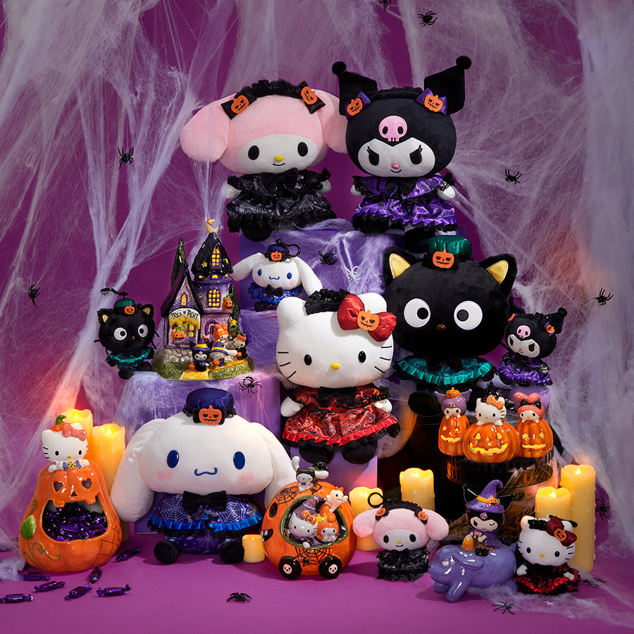 Image of 2025 Halloween Shop Hello Kitty and Friends Plush & Ceramics Collection.