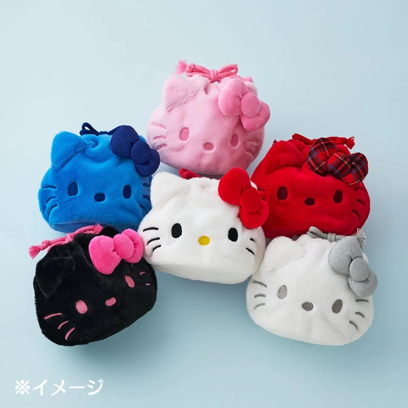 Hello Kitty Pink Drawstring Bag (I Love Hello Kitty Series) Bags Japan Original