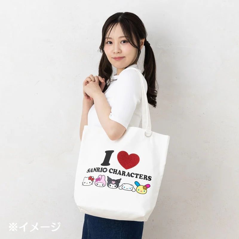 Sanrio Characters Tote Bag (I Love Sanrio Characters Series) Bags Japan Original