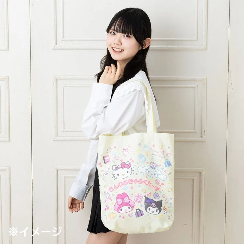 Sanrio Characters Tote Bag (Kawaii School Series) Bags Japan Original