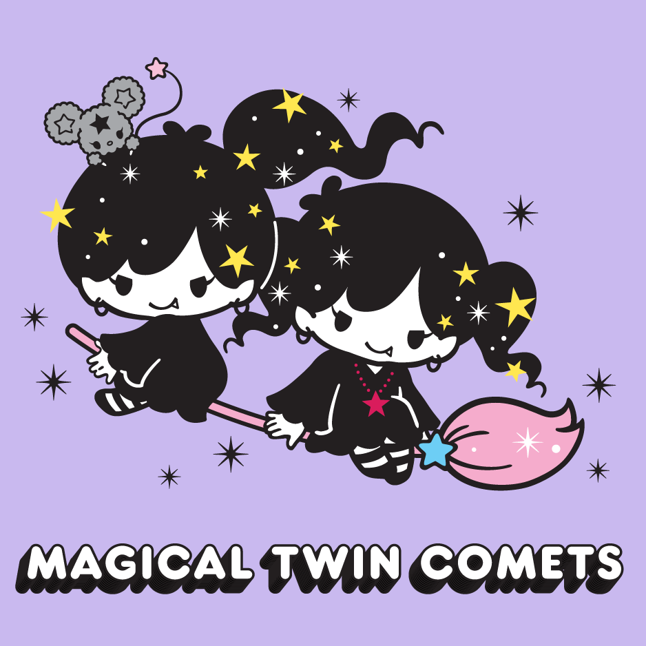 Magical Twin Comets