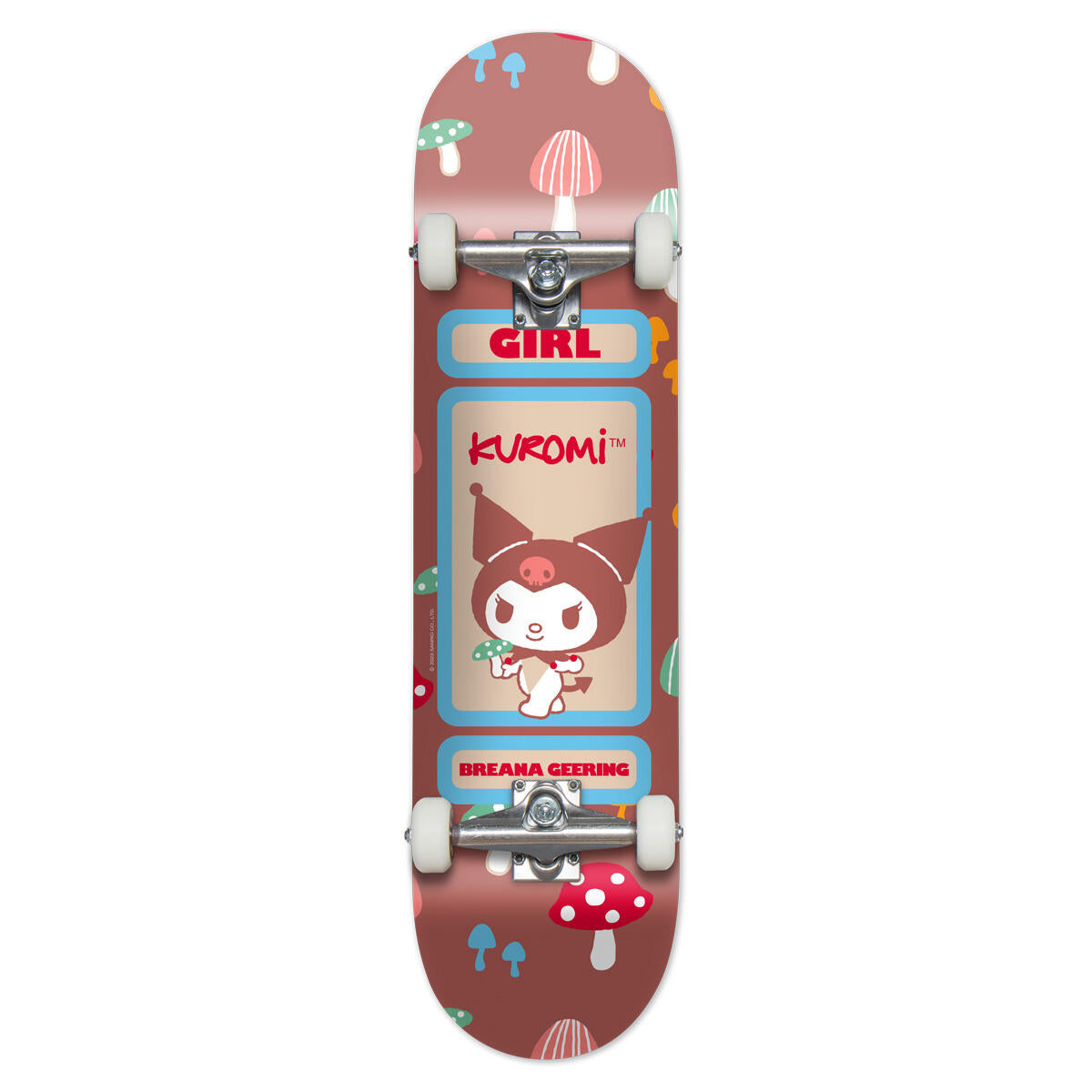 Kuromi x GIRL Geering Complete Deck (Woodland Wonder) Toys&amp;Games Girl Skateboards   