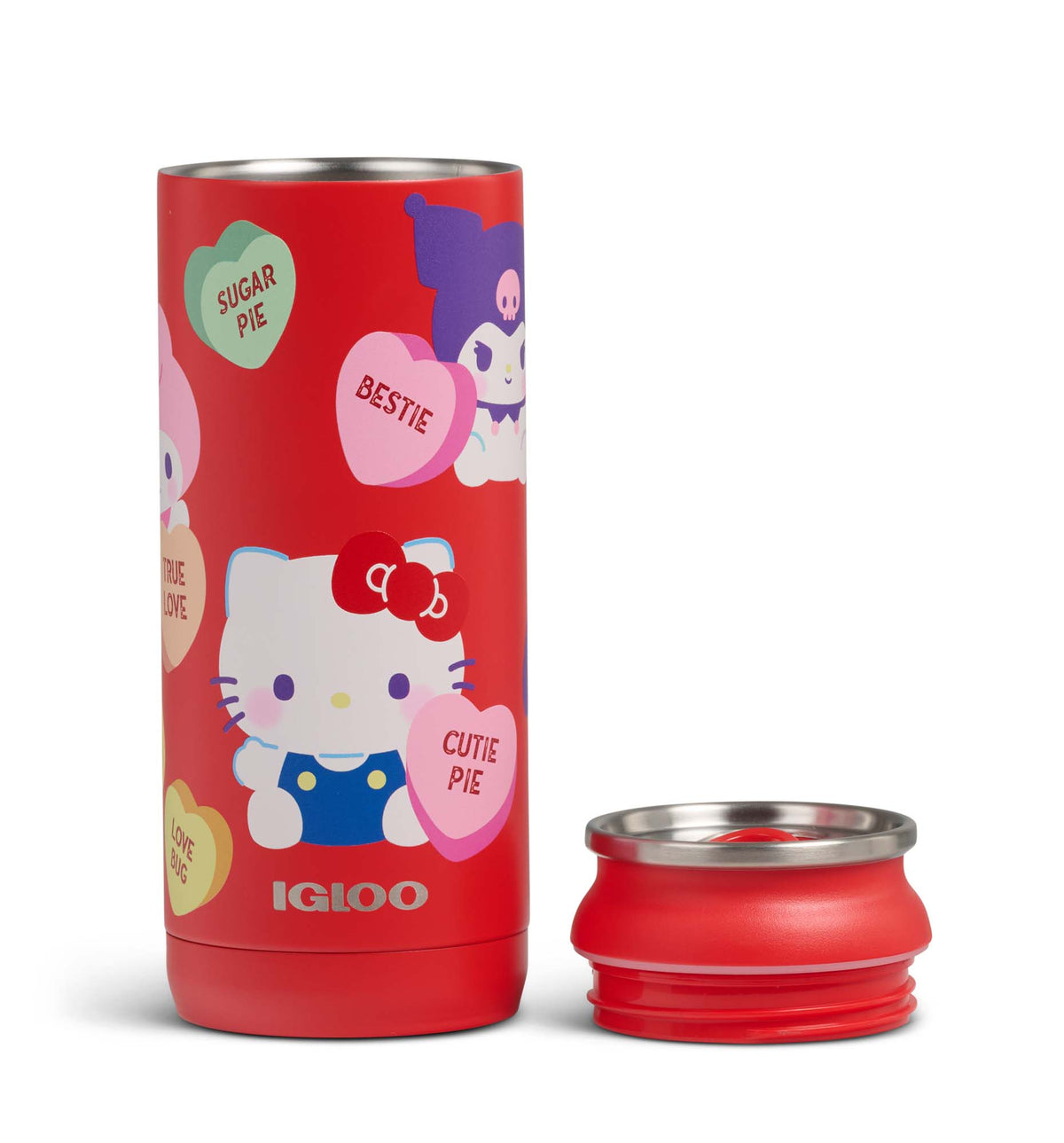 Hello Kitty and Friends x Igloo Sweethearts 16oz Stainless Steel Can Travel Igloo Products Corp