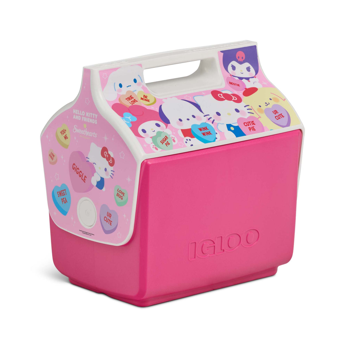 Hello Kitty and Friends x Igloo Sweethearts Little Playmate 7 Qt Cooler Travel Igloo Products Corp