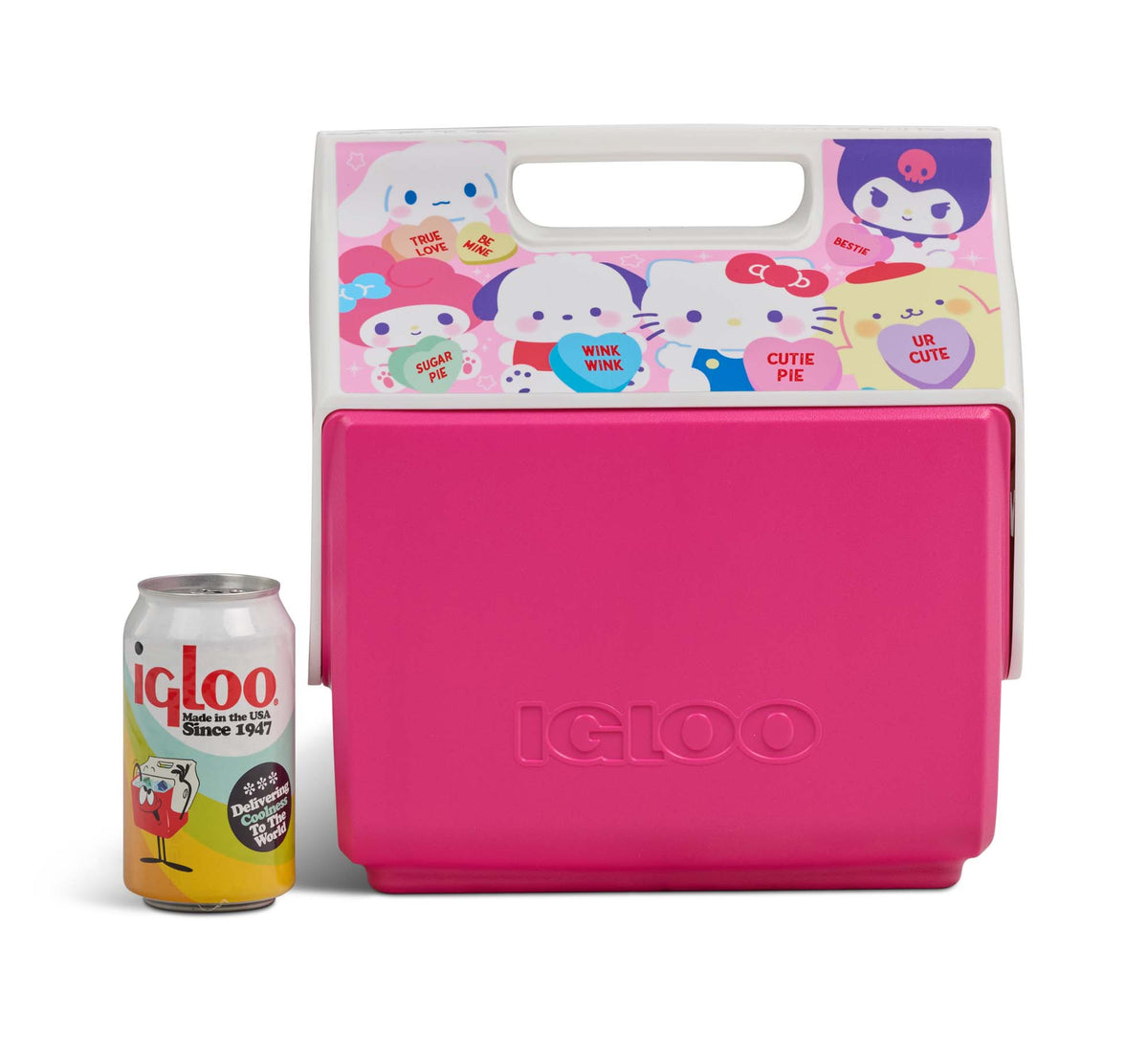 Hello Kitty and Friends x Igloo Sweethearts Little Playmate 7 Qt Cooler Travel Igloo Products Corp