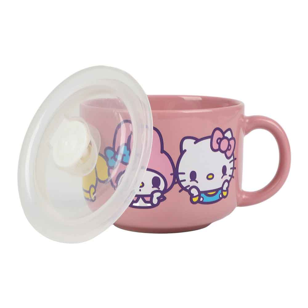 Hello Kitty and Friends 20oz Ceramic Soup Mug Home Goods BIOWORLD   