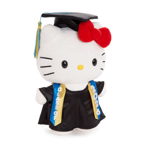 Hello Kitty 9" Cap and Gown Graduation Plush (Blue) Plush HUNET GLOBAL CREATIONS INC