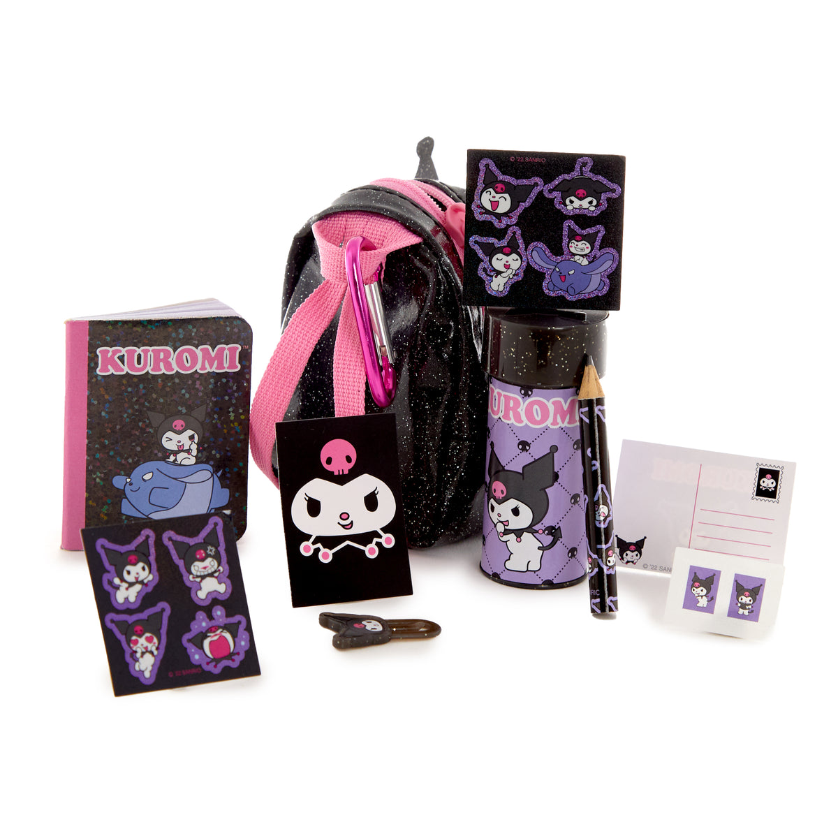 Kuromi Real Littles Micro Backpack Accessory License 2 Play Toys   