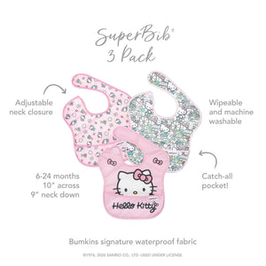 Hello Kitty x Bumkins SuperBib 3-Piece Set Kids BUMKINS   