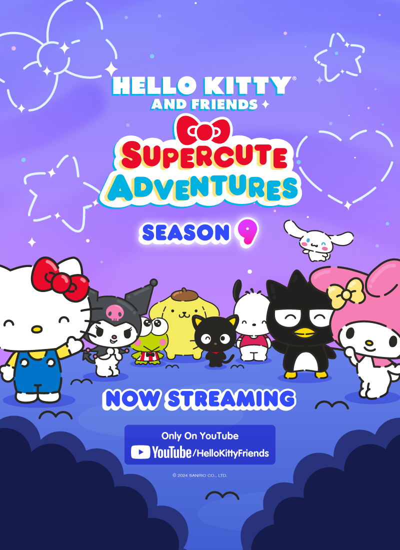 Image of Hello Kitty and Friends Supercute Adventures Season 9 Key Artwork