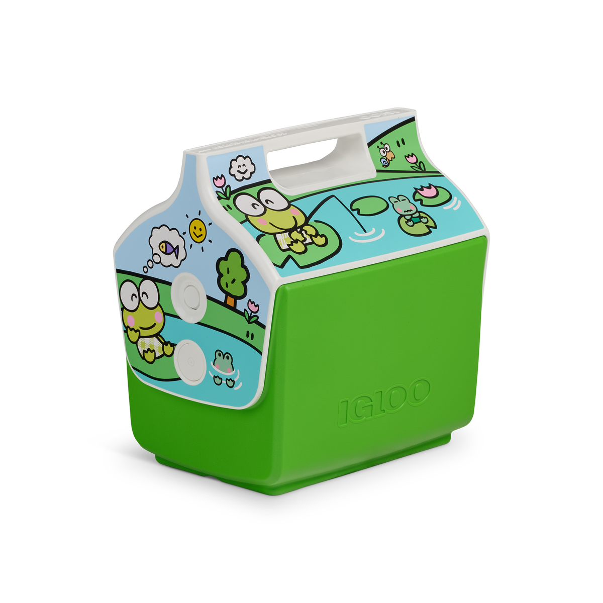 Keroppi x Igloo Little Playmate 7 Qt Cooler Travel Igloo Products Corp
