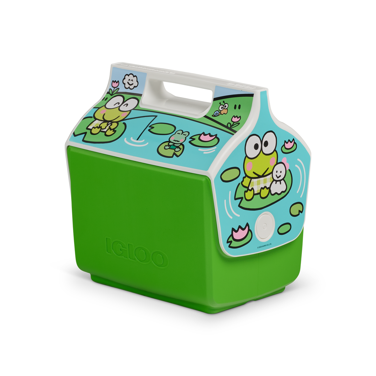 Keroppi x Igloo Little Playmate 7 Qt Cooler Travel Igloo Products Corp