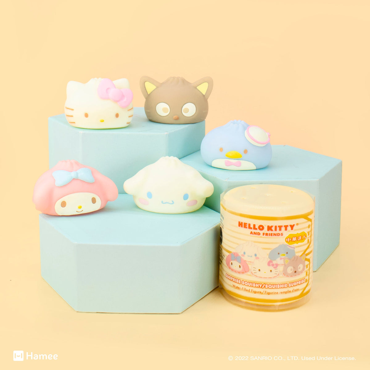 Hello Kitty and Friends Steamed Bun Capsule Squishies (Series 3) Toys&Games Hamee.com - Hamee US