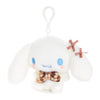 Cinnamoroll Mascot Clip (Mocha Check Series) Plush NAKAJIMA CORPORATION   