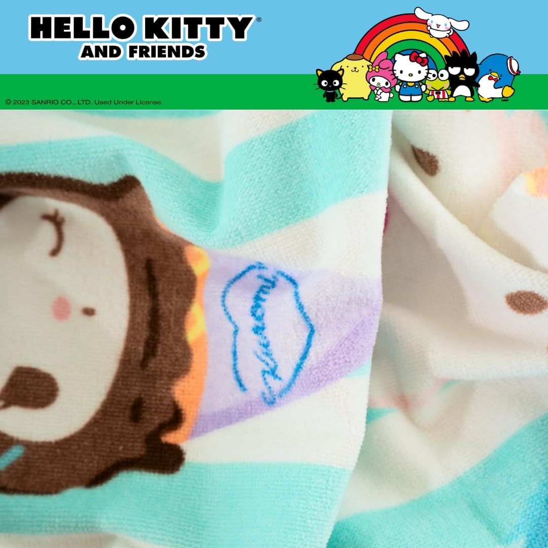 Hello Kitty and Friends Beach Towel (Ice Cream) Seasonal Franco Manufacturing Co Inc