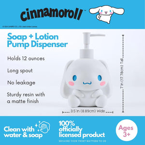Cinnamoroll Bouncy Pump Dispenser Home Goods Franco Manufacturing Company I
