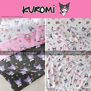 My Melody & Kuromi Besties Bedding Set Home Goods Franco Manufacturing Co Inc
